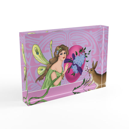 The Fairy’s Blossom Acrylic Art Block