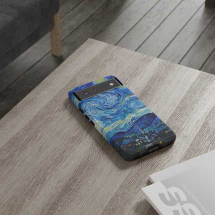 The Starry Night by Vincent Van Gogh Phone Cases