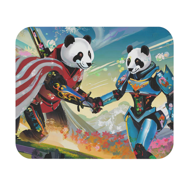 Cyber Punk Robots Mouse Pad, Rectangle