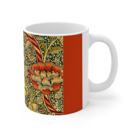 Chintz the Wandle Design by William Morris Ceramic Mug 11oz