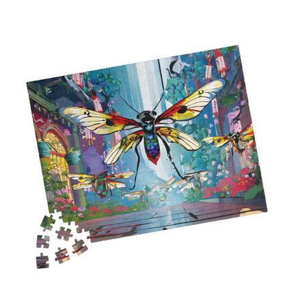 Neon Swarm Puzzle (110, 252, 520-piece)