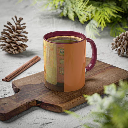 Interior, Window Light by Henri Le Sidaner Colorful Mugs, 11oz