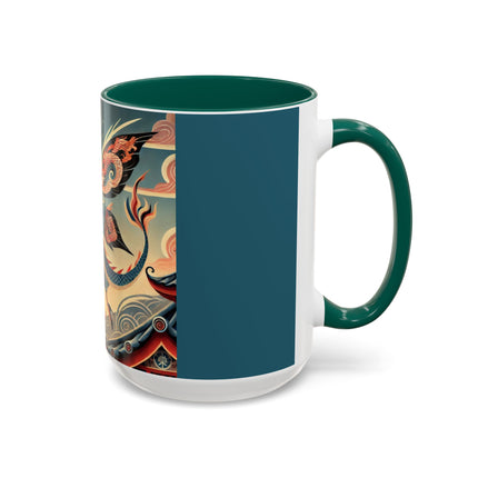 Dragon Fairy of the Temple Colorful Mugs (11oz, 15oz)
