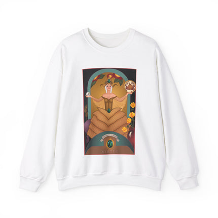 June & Pearl, Alexandrite (from the Gem Series) by Sofia Chiostri Heavy Blend™ Crewneck Sweatshirt