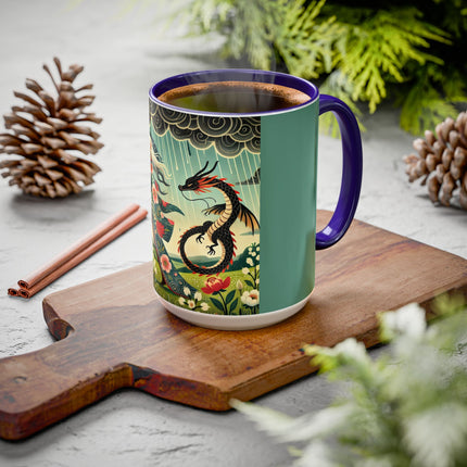 The Dragon Fairy’s Stride Colorful Mugs (11oz, 15oz)