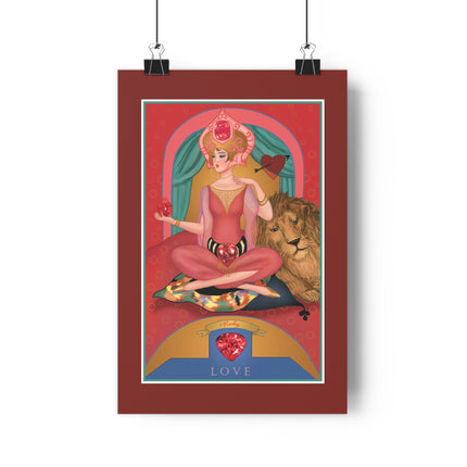 July & Ruby (from the Gem Series) by Sofia Chiostri Giclée Art Print