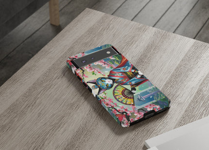 Cyberpunk Geisha Phone Cases