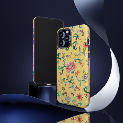 Flower Illustration by Owen Jones Phone Cases