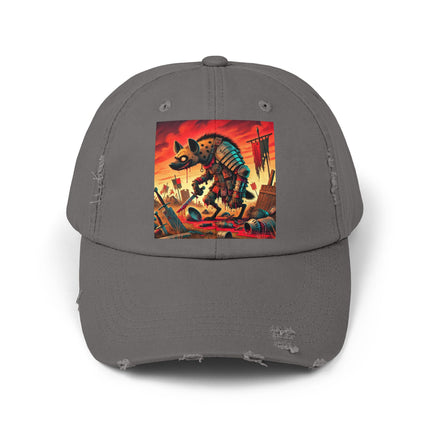 The Cunning Scavenger Unisex Distressed Cap
