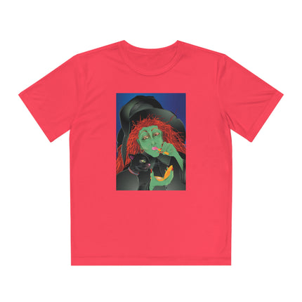 Mirror, Mirror A Witch's Touch Youth Competitor Tee