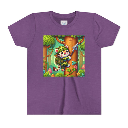 Stealthy Stripes Youth Short Sleeve Tee