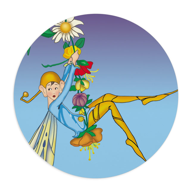 A Fairy's Delight Mouse Pad, Round and Rectangle