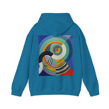 Rythme No. 3 by Robert Delaunay Heavy Blend™ Hooded Sweatshirt