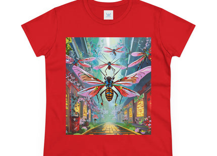 Neon Swarm Cotton Tee