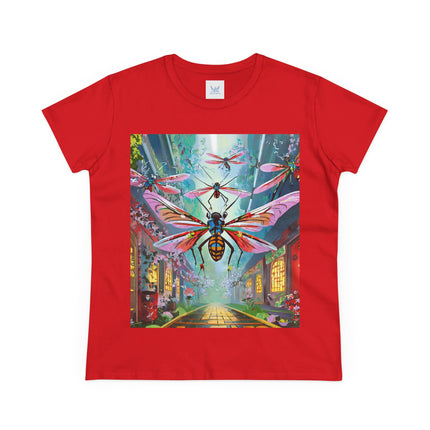 Neon Swarm Cotton Tee
