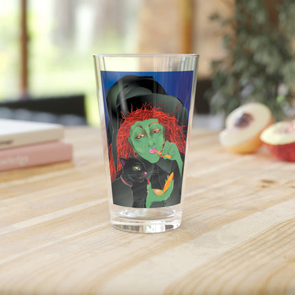 Mirror, Mirror A Witch's Touch Glass, 16oz