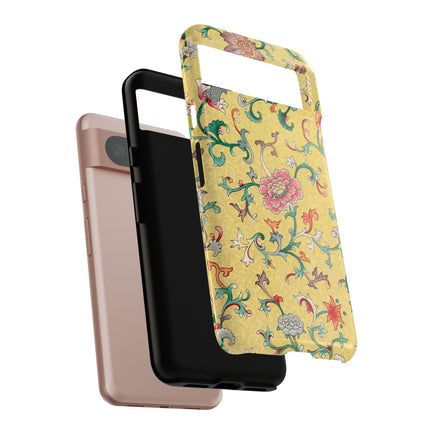 Flower Illustration by Owen Jones Phone Cases