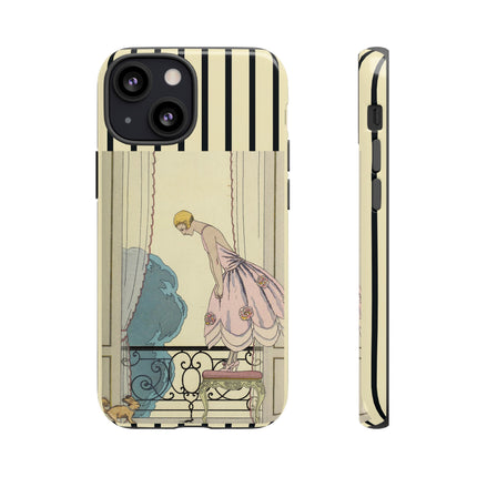 Falbalas et fanfreluches, La Souris by George Barbier Phone Cases
