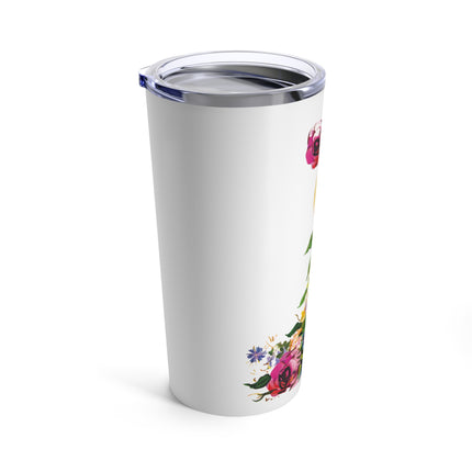Blooming Splendor: A Floral Transformation Tumbler 20oz