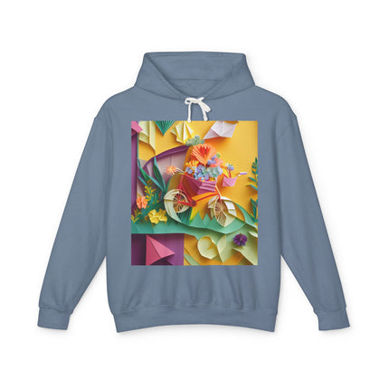 Origami Bicycle Hoodie