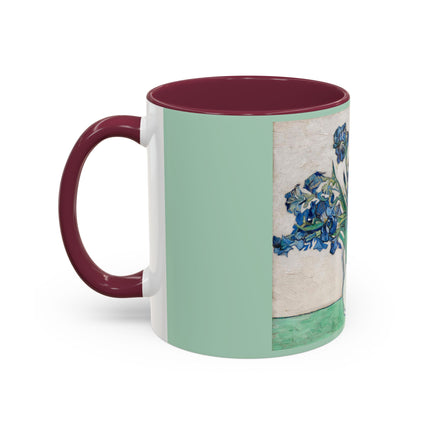 Irises by Vincent Van Gogh Colorful Mugs (11oz, 15oz)