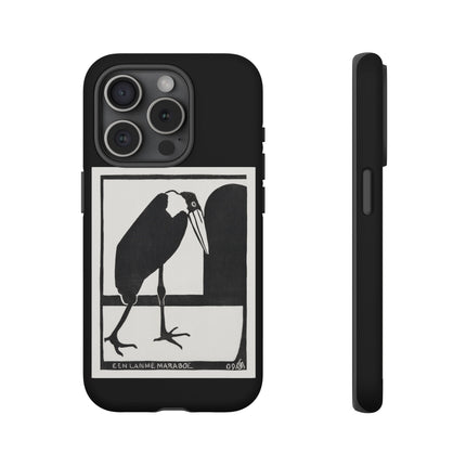 A Lame Marabou by Samuel Jessurun de Mesquita Phone Cases