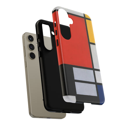 Composition with Red, Yellow, Blue, and Black by Piet Mondrian Phone Cases