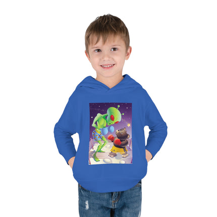 Cosmic Clash Toddler Pullover Fleece Hoodie
