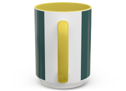 Candy Cane Timekeeper Bunny Colorful Mugs (11oz, 15oz)