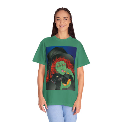 Mirror, Mirror A Witch's Touch Unisex Garment-Dyed T-shirt