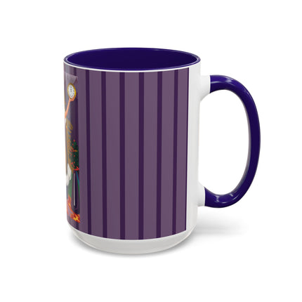 Countdown to Christmas Elegance Colorful Mugs (11oz, 15oz)