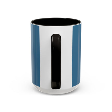 ❤️❄️ The Winter Heart Messenger Colorful Mug – Art Deco Snow Garden Fantasy