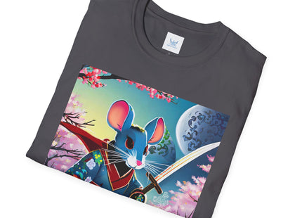 Cyber Samurai Rat Softstyle T-Shirt