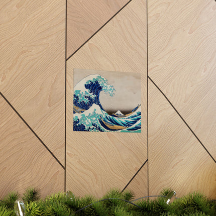 The Great Wave off Kanagawa by Katsushika Hokusai Matte Horizontal Posters