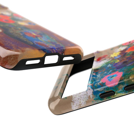 Bouquet of Flowers by Odilon Redon Phone Cases