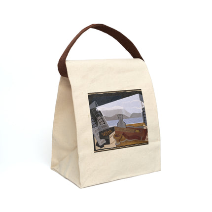 Open Window by Juan Gris Canvas Lunch Bag With Strap