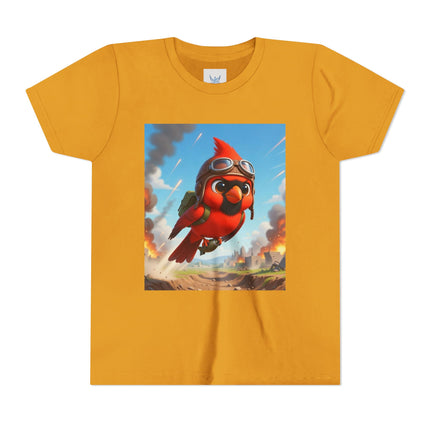 Cardinal Dive Bomber Youth Short Sleeve Tee