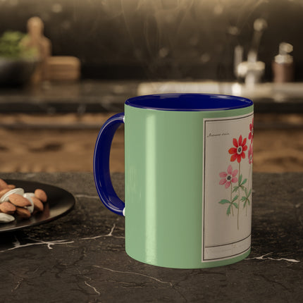 Anemoon, Anemone by Anselmus Boëtius de Boodt Colorful Mugs, 11oz