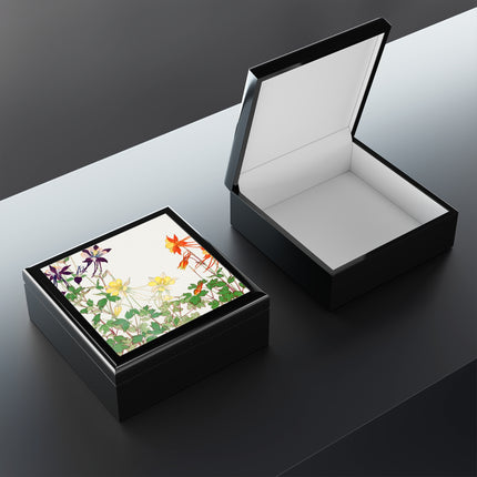 Aquilegia Flower by Tanigami Kônan Jewelry Box