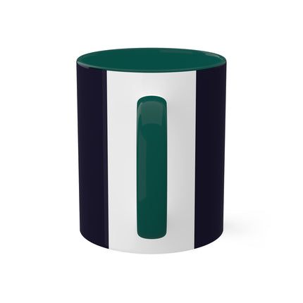 Rank Badge with Mandarin Duck Colorful Mugs, 11oz