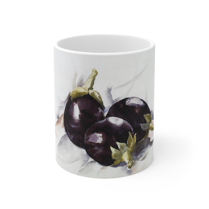 Eggplants by Charles Demuth Ceramic Mug 11oz