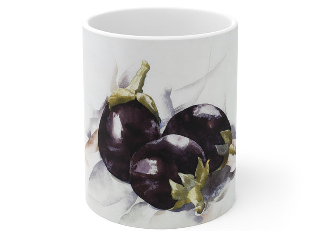 Eggplants by Charles Demuth Ceramic Mug 11oz