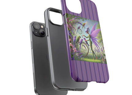 Lavender-Winged Fairy Phone Cases
