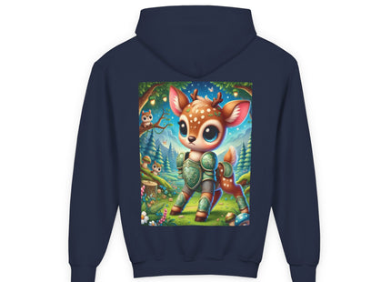 Fawn Defender Youth Heavy Blend Hooded Sweatshirt