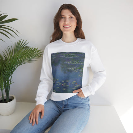 Water Lilies by Claude Monet Heavy Blend™ Crewneck Sweatshirt
