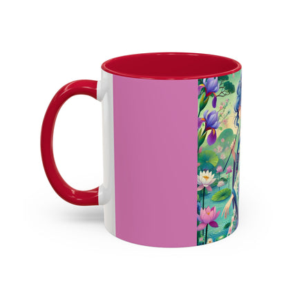 Fairy of the Koi Pond Colorful Mugs (11oz, 15oz)