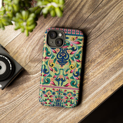 Colorful Flower Pattern by Owen Jones Phone Cases