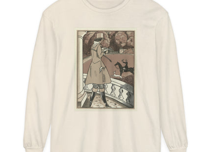 Amazone by Fernand Siméon Unisex Garment-dyed Long Sleeve T-Shirt