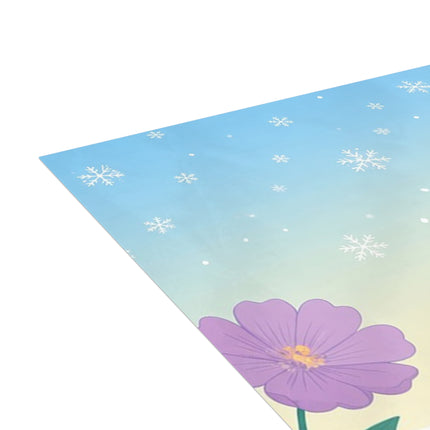 🌸❄️ The Ladies Of The Winter Garden Greeting Card – Art Deco Holiday Fantasy