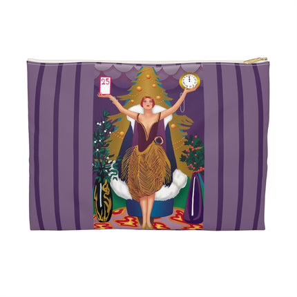 Countdown to Christmas Elegance Accessory Pouch